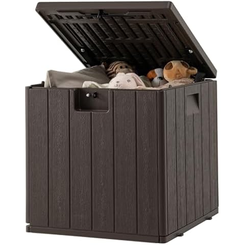 COSTWAY Coffre de Rangement 106L Cover