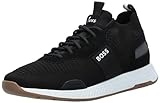 BOSS Structured Knit Sock Running Sneaker