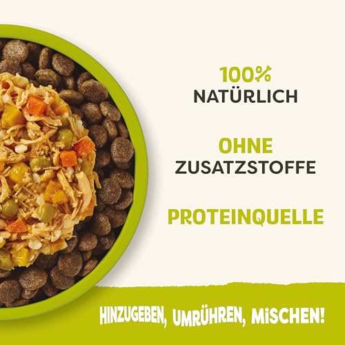 Applaws Premium Natürlich Nassfutter für Hunde, Adult Hühnerbrust mit Kürbis und Gemüse in Brühe 12 x 156g Dose