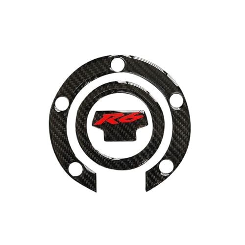 Pad réservoir carbone R6 anti-rayures kit de protection étanche pour bouchon essence moto