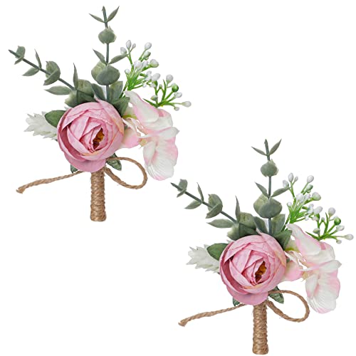 Boutonniere Rose Boutonniere Hochzeit, Braut Brautjungfer Corsage Trauzeuge...