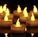 Eloer Tea Lights Flameless LED Tea Lights Candles 125 Pack, Flickering Warm Yellow 100+ Hours Battery-Powered Tealight Candle. Ideal for Party, Wedding, Birthday, Gifts and Home Decoration