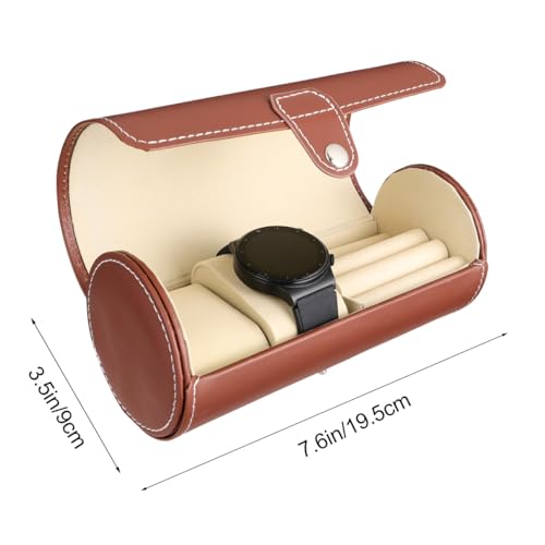 Boîte à Montre Rouge Ipetboom pour Organiser Vos Bijoux sur la Commode de Chambre - 2