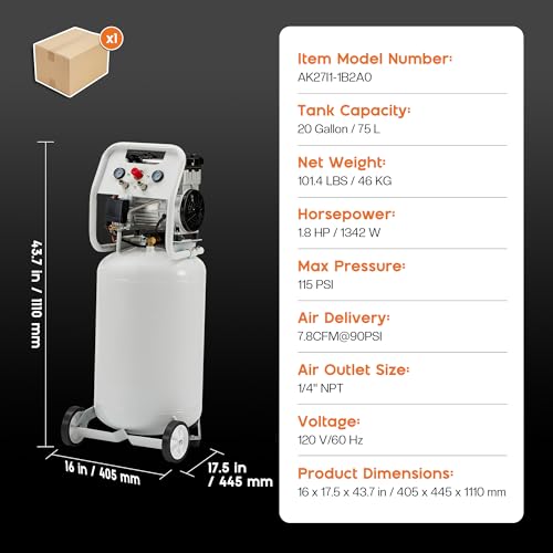 Albott 1.8 HP Vertical Air Compressor
