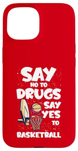 Red Ribbon Squad Week Say No To Drugs Say Yes To BasketBallB X}zP[X iPhone 15 p