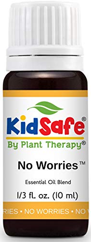 Plant Therapy KidSafe No Worries Essential Oil Blend 10 mL (1/3 oz) 100%