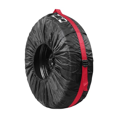Bolso de mano estacional, cubierta de neumático de repuesto,Protector de rueda de neumático de protección solar | Funda a prueba de polvo, bolsa de almacenamiento ajustable para ruedas de invierno
