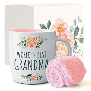 Triplegiffftedbestgrandmaevergiftsideasforgrandmotherfromgrandkidscoffeemugandsocksfromgrandsongranddaughtergrandparentbirthdaychristmasmothersdayceramiccup380ml Urban Country Home Decor Triple gifffted best grandma ever gifts ideas for grandmother from grandkids coffee mug and socks from grandson granddaughter grandparent birthday christmas mothers day ceramic cup 380ml urban country home decor
