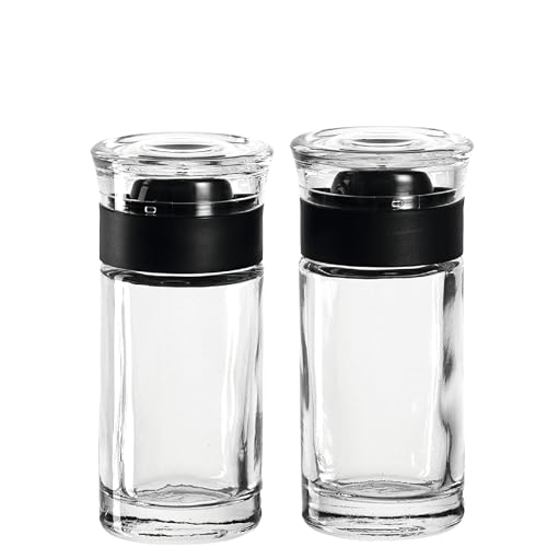 Leonardo Cucina Salz- und Pfefferstreuer Set, 2-tlg., spühlmaschinengeeignete Gewürzstreuer aus...