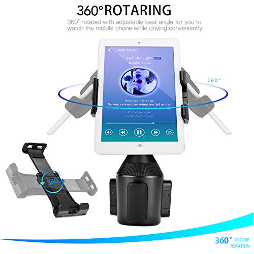 image for LEXSO Car Cup Holder Phone/Cup Holder Tablet Holder/Smartphone Mount 2