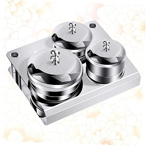Set de 3 herramientas para arte de uñas con frasco acrílico miniatura 6
