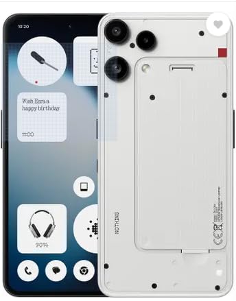 Image of Nothing Phone (3a) Lite (White, 256 GB) (8 GB RAM)