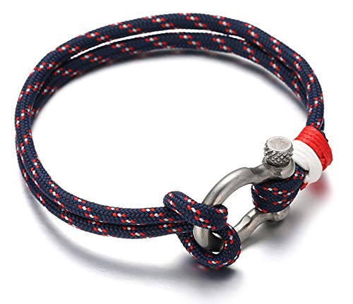 HALUKAKAH ● Vela ● Bracciale Uomo Corda in Nylon