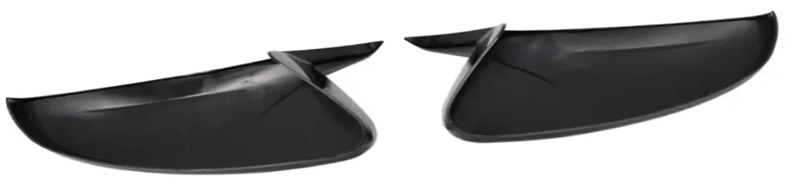 For Peugeot 208 2020-2023 308 2014-2020 508 2008 Copertura della protezione dello specchietto retrovisore in fibra di carbonio Aggiungi sullo stile Borsette(Bright black)