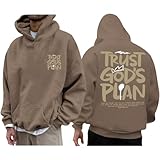 Weripoah Christian Hoodies for Men Jesus Hoodie Religious God Sweatshirts Faith Bible Verse Sweatshirt...