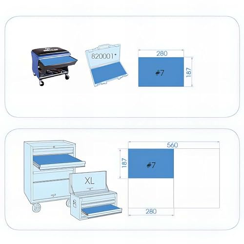 Kit de herramientas combinado 43 piezas 1/2DR IMP DRIVER miniatura 2