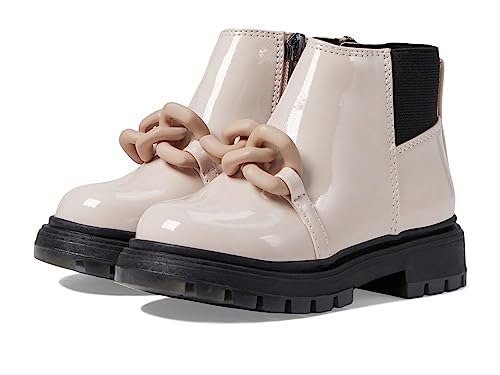 NINA Girl's Ocean (Toddler/Little Kid/Big Kid) Blush Crinkle Patent 9 Toddler M