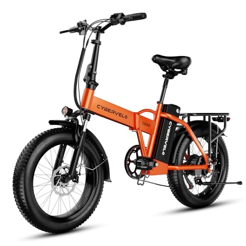 CBVELO 1000W Folding Electric Fat Tire Bike
