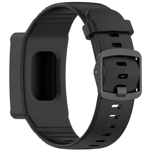 Bracelet silicone compatible WHOOP 4.0 noir LOKEKE