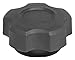 Fluted Knob, 1 3/4 in, Blind, 3/8-16