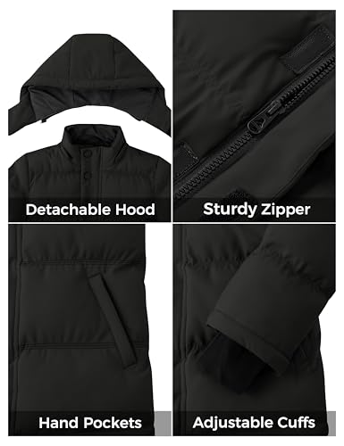 Image of ZSHOW Girl's Winter Coats Waterproof Puffer Jacket Outerwear Winter Jacket