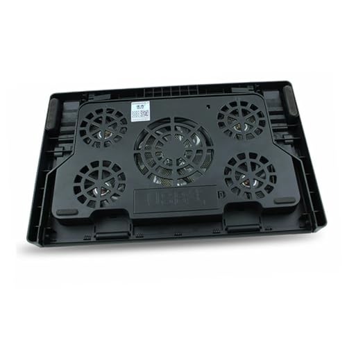 Base enfriadora para portátiles FUOYLOO con 5 ventiladores miniatura 1