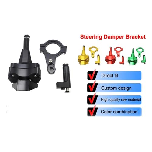 Support amortisseur de stabilisation direction moto pour courbes Suzuki - 2