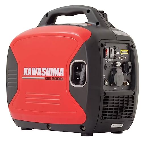 Gerador Energia Kawashima GG 2000i a Gasolina com potência 2,3kW voltagem 220V 4 tempos