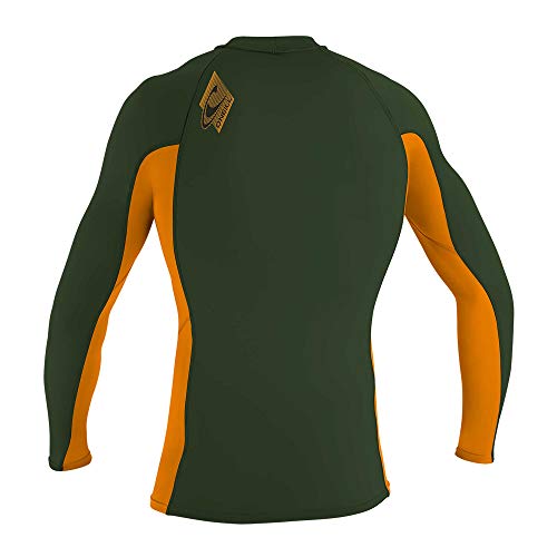Image of O'Neill Youth Premium Skins Long Sleeve Rashguard, UPF 50+ Sun and Rash Protection, Buttery Soft Tight Fit