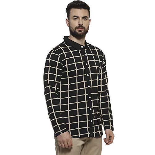 Image of CAHOOT Checkered Men's Full Sleeve Casual Shirt