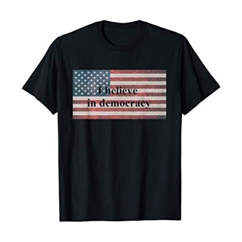 I believe in democracy T-Shirt Cover