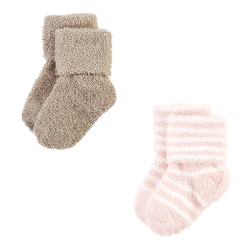 Image of Hudson Baby Baby 8-pack Cotton Rich Newborn and Terry Socks