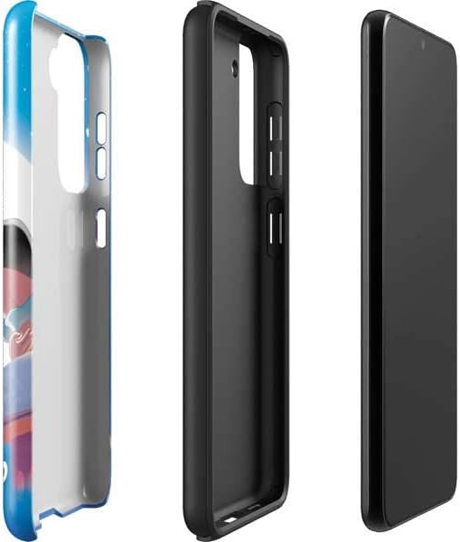 Skinit Pro Phone Case Compatible with Galaxy S22 Plus - Officially Licensed Disney Aladdin and Princess Jasmine Kiss Design