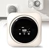 Compact Mini Washing Machine, 3.5L Portable Washer Wash and Drying, Wall-Mounted Laundry Dryer with Drain, for Camping Apartments Dorms RV,220V