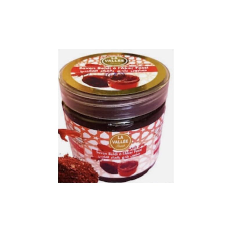 Jabón negro natural con Aker Fassi – Exfoliante corporal y facial nutritivo