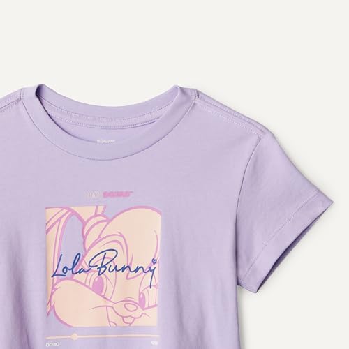 Image of Amazon Essentials Girls and Toddlers' Girls and Toddlers 3-Pack Short Sleeve T-Shirts