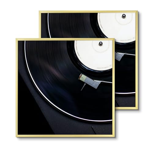 Perfetto come regalo per gli amanti della musica: appendine uno o tutta la tua antologia per aggiungere pizzazz a una sala da musica scolastica o alla tua sala musicale personale. Come cornice in vinile, è anche un'idea perfetta come regalo speciale per gli amanti della musica