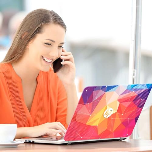 Image of DSGN 131 Full Body Laptop Skin Bubble-Free| Laminated| Removable| HD Quality Sticker for Laptops Upto 15.6 Inches Compatible with Hp