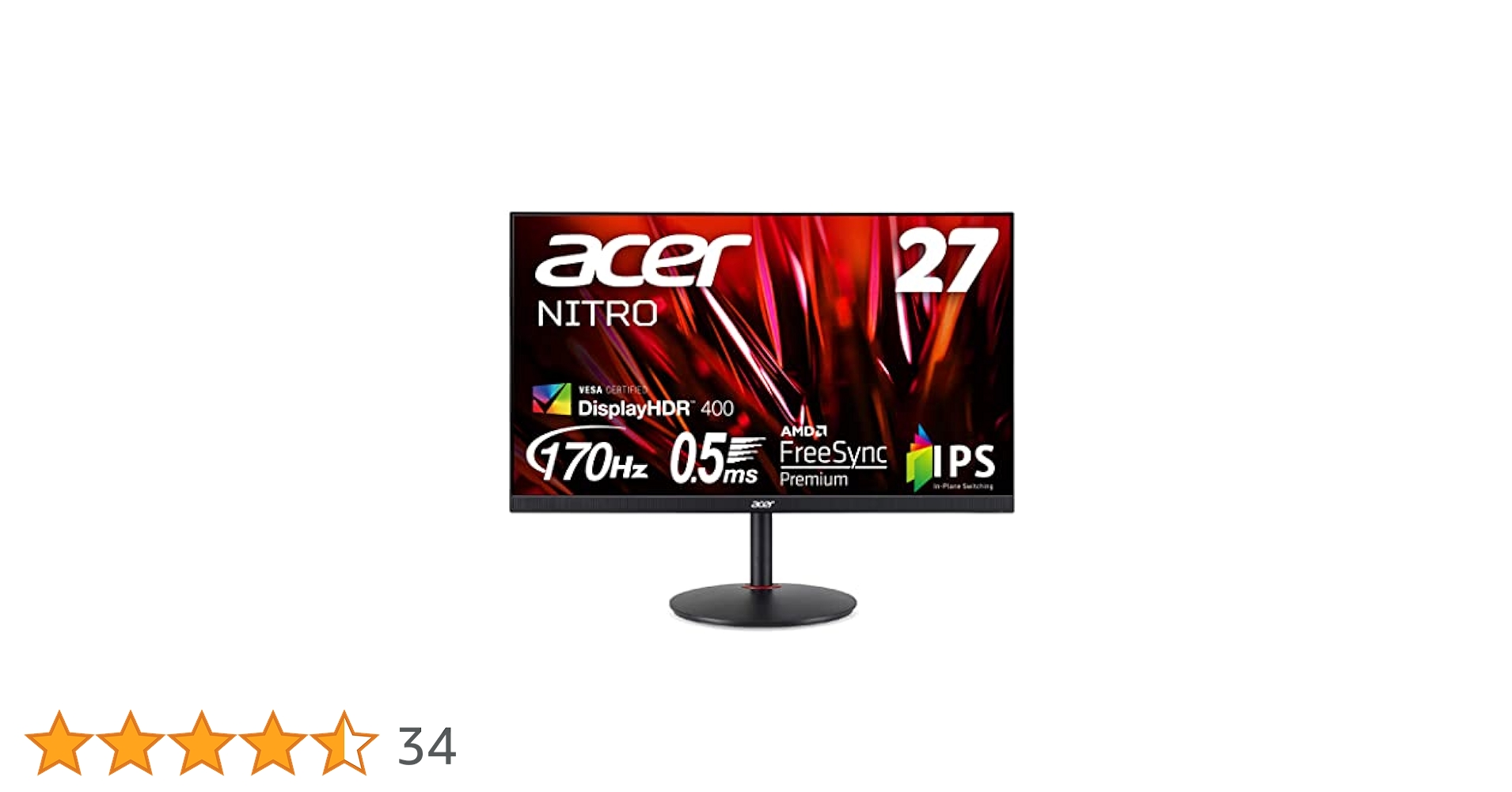 Amazon.co.jp: Acer ゲーミングモニター Nitro XV272UVbmiiprx
