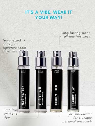 Image of EM5 Combo Pack of 4 - Premium Unisex Collection for Men & Women | Eau De Parfum Spray | Gift Set for Him & Her | Compact & Travel Friendly | 15 ml Each