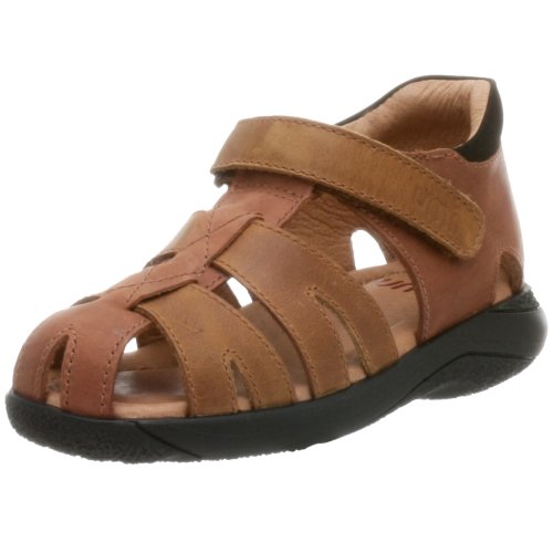 umi Toddler Giggle Sandal,Camel/Sand,19 EU (US Toddler 4-4.5 M)