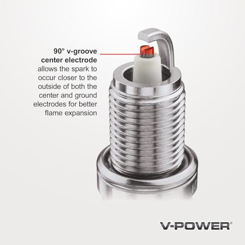 8 pc NGK V-Power Spark Plugs for Chevrolet Silverado 1500 1999-2013 by Sixity Auto - Used condition - Image 3