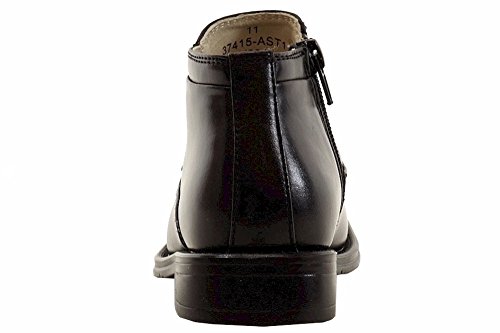 Boy's Top Boot Black School Uniform Boots Shoes Sz: 114