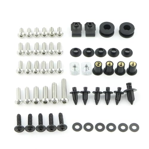 Boulons carénage moto Ninja 400 kit vis et clips d'écrou complet