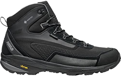 Asolo Men's Nuuk GV Lightweight Hiking and Urban Walk Snow Shoes (Black/Black, 11.5) | Image 4