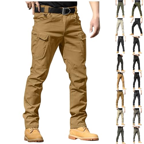 Amazon.com: Cargo Work Pants for Men Slim Fit Waterproof Camping