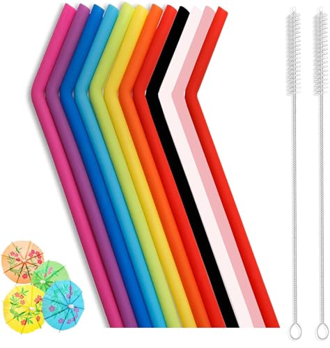 kitchen silicone straw