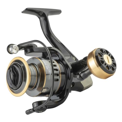 HOLIDYOYO 全属製フィッシングリール グリップ付き 高耐久投げ竿用アクセサリー 軽量衝撃吸収 ルアーロッド対応 釣り遠投用渓流海釣り用