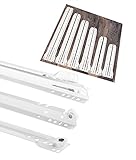 BigDean 1 Paar Schubladenschienen 250mm - Schubladenauszug weiß - Schienen für Schubladen - Teilauszug Schienensystem Rollenführung Schubladenführung