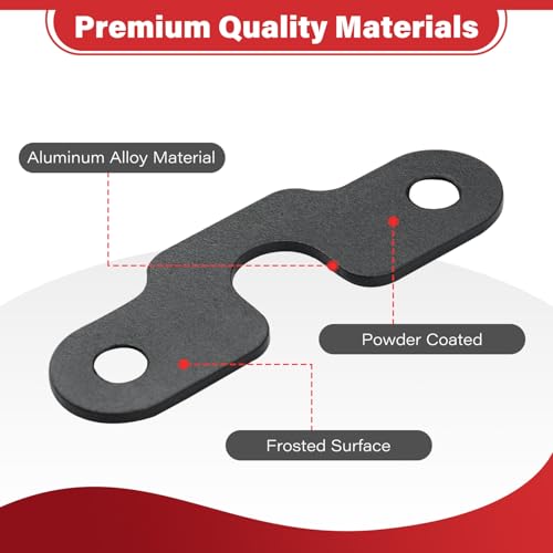 GZZTORES Sun Visor Repair Kit, Compatible with Wrangler JK/JL/Wrangler/Gladiator Heavy Duty Sun Visor Clip (Frosted Surface)